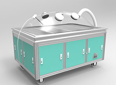 中國(guó)字畫(huà)及紡織品清洗裝置